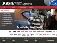 Tablet Screenshot of itacr.com